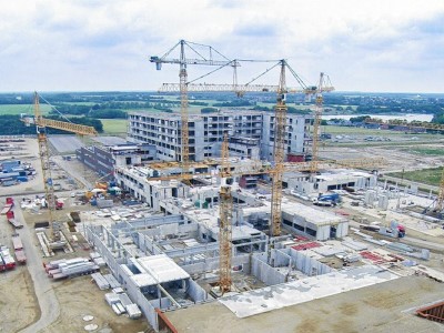 Construction site for DNV Goedstrup